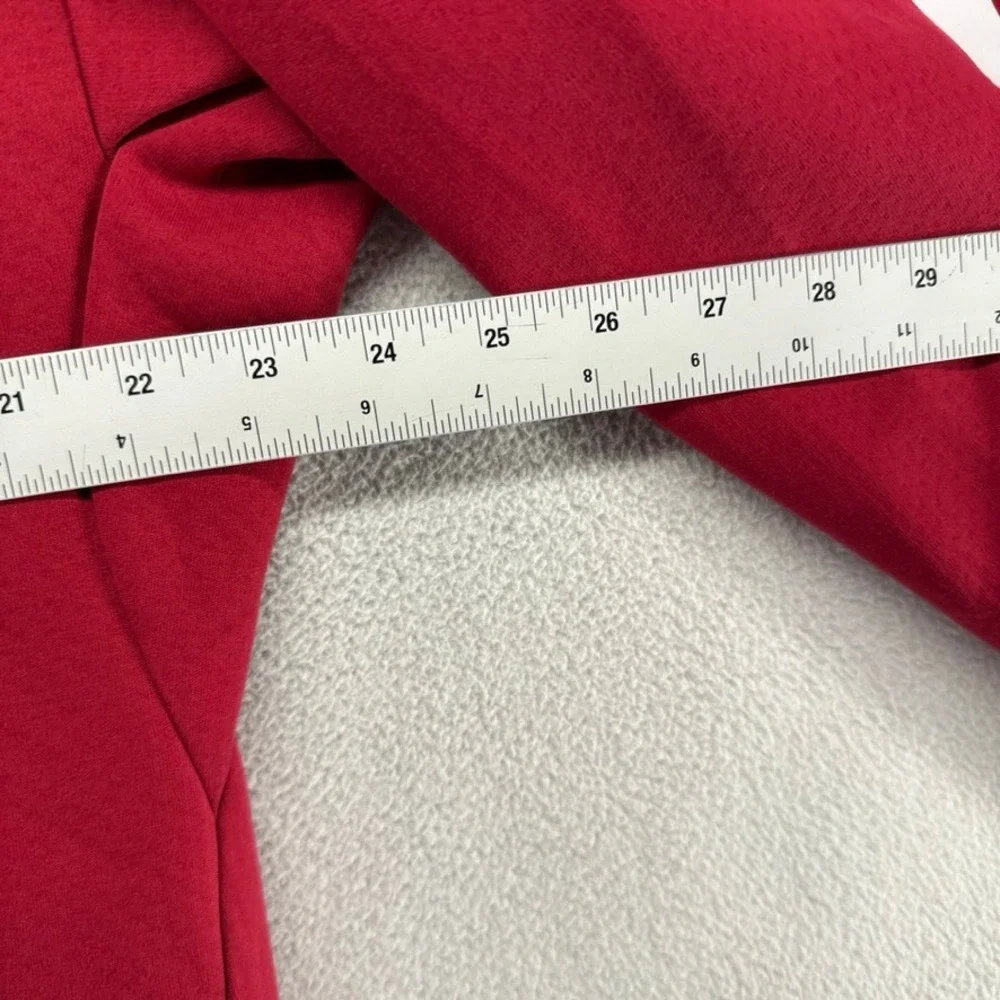 Indiana Hoosiers Hoodie men's Medium Red Zip Sweatshirt Player Team Issue Adidas
